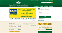 Desktop Screenshot of chesterfieldfcu.net